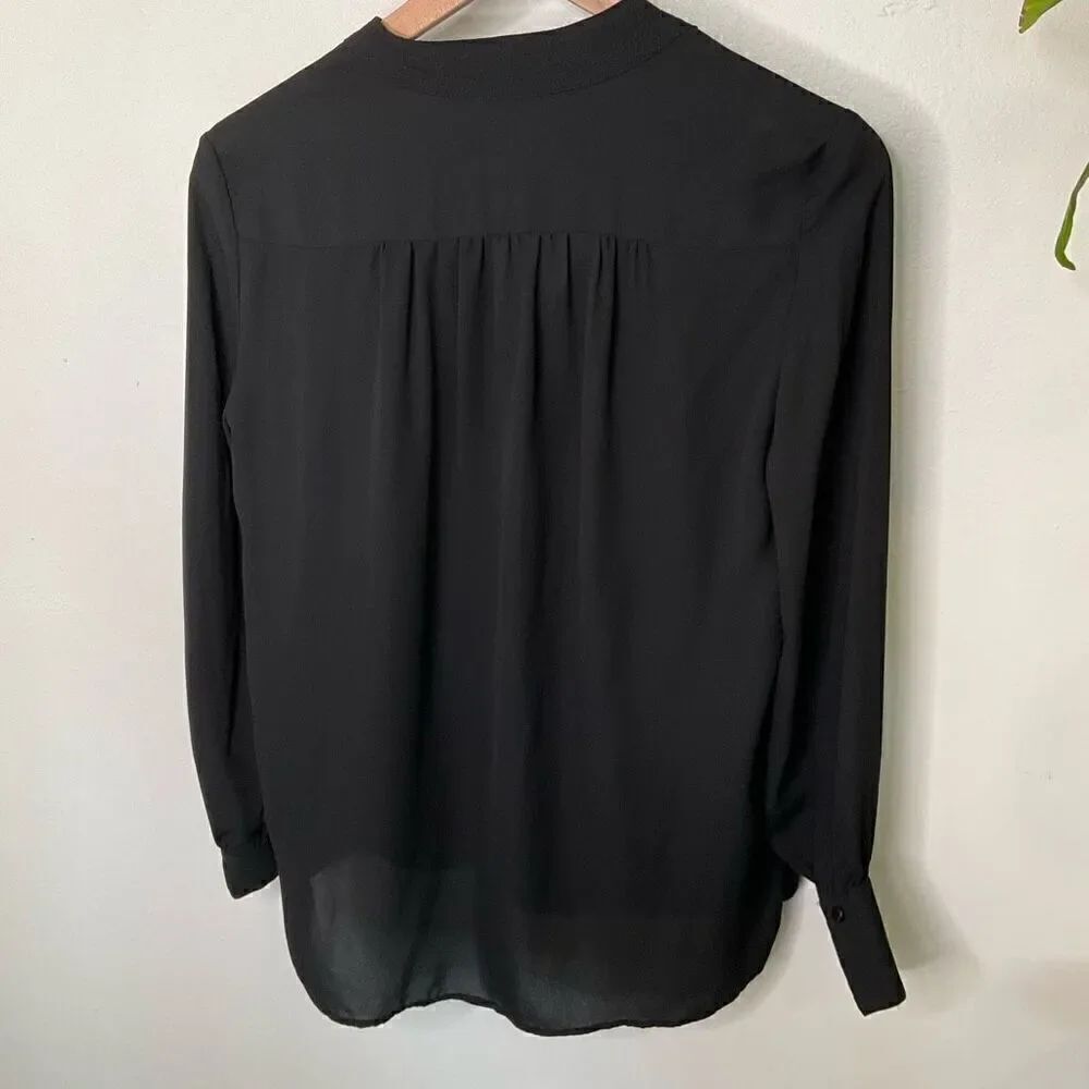 Mango Button Down Blouse - Picture 2 of 5